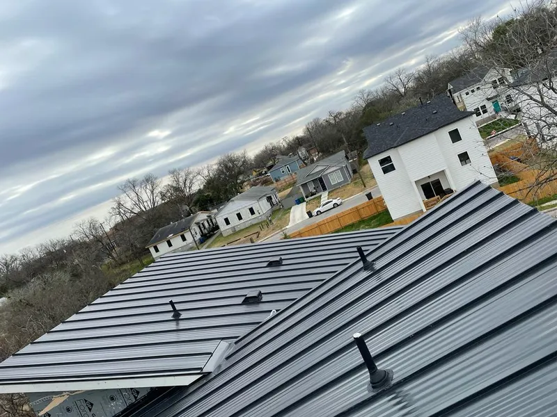 Standing seam metal roof panels with vents for Skylight Repair in Ephraim